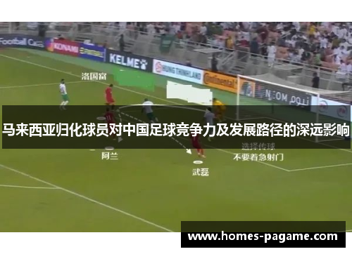 马来西亚归化球员对中国足球竞争力及发展路径的深远影响
