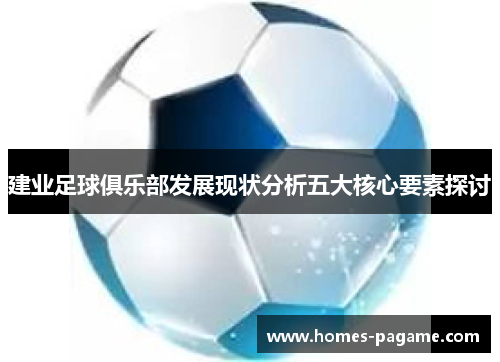 建业足球俱乐部发展现状分析五大核心要素探讨